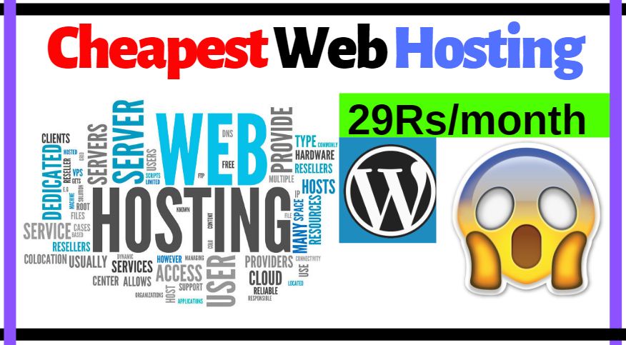 cheapest web hosting india hindi