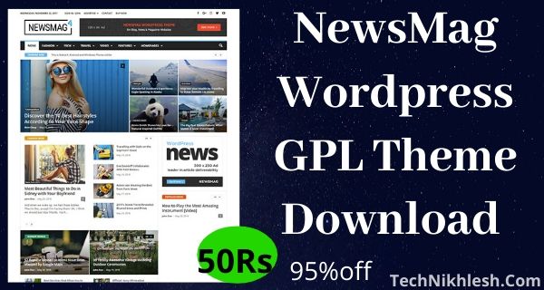 NewsMag Wordpress Theme Free Download GPL